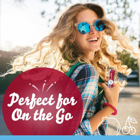 Crystal Light on the go box emphasizes flavor without sugar for smarter sipping.