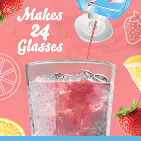 Crystal Light on-the-go hydration with zero sugar and few calories