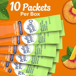 Crystal Light On The Go Peach Mango Green Tea collection box great for sharing.