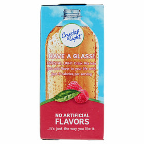 Crystal Light On The Go Raspberry Green Tea packets ready to mix for refreshing hydration.