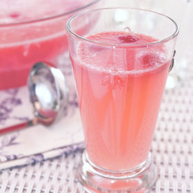 Crystal Light pitcher setup and pour showing quick, low calorie lemonade preparation