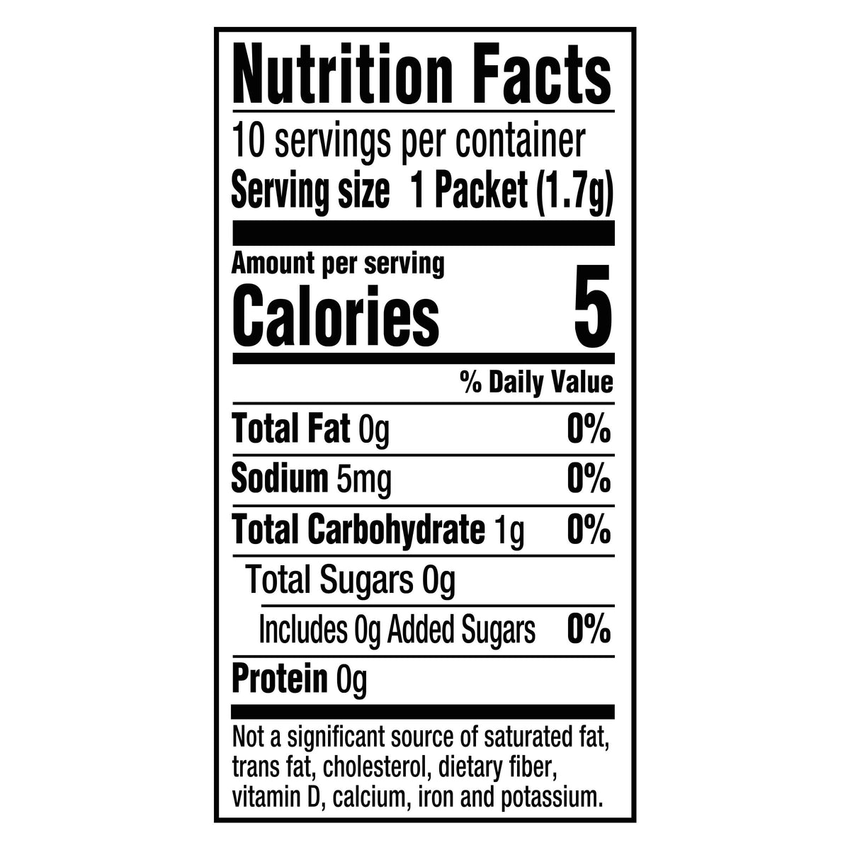 Crystal Light Raspberry Ice packets close-up, showcasing zero sugar option for sugar-free sipping.