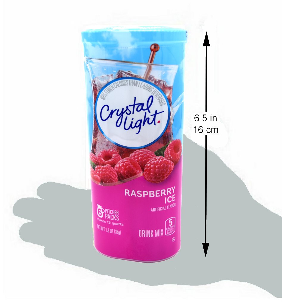 Crystal Light Raspberry Ice serving with lemon and mint offers a refreshing idea.