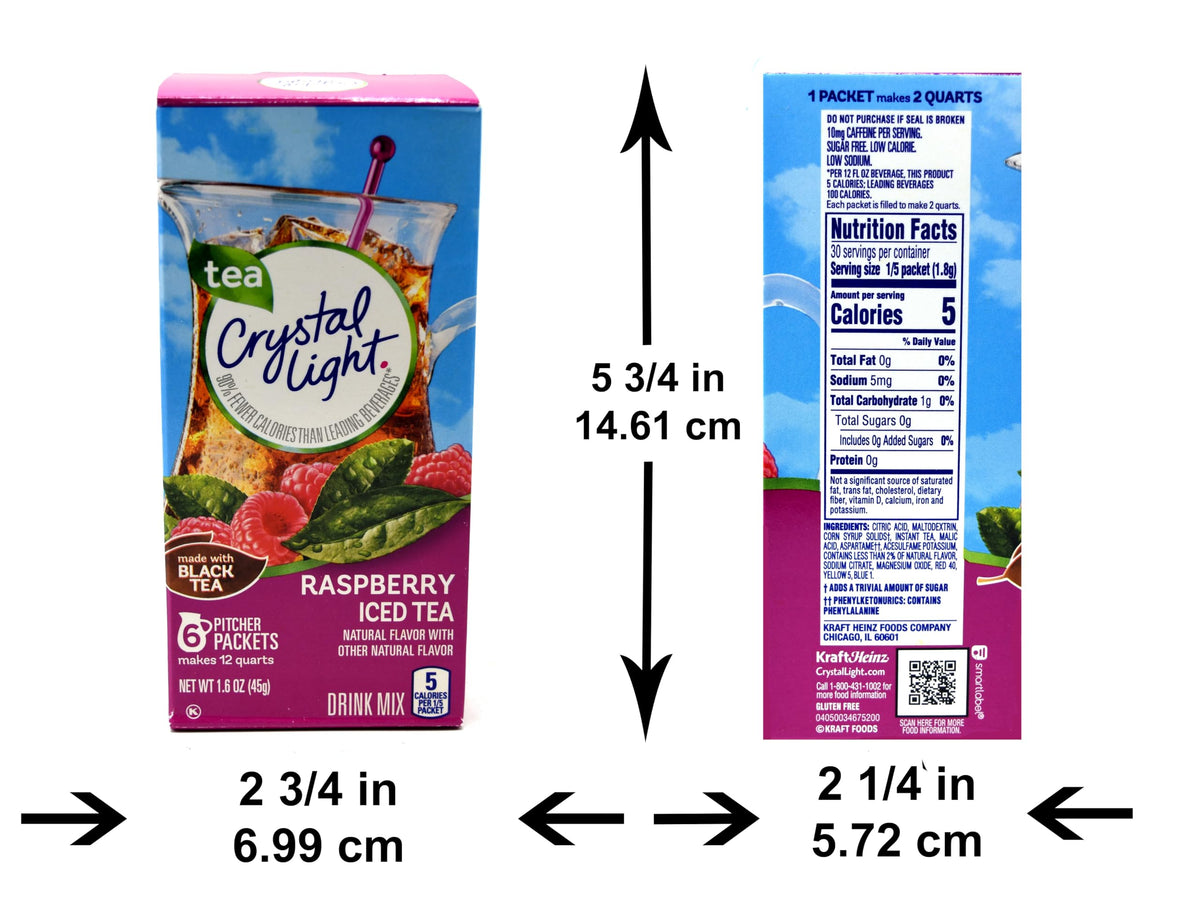 Retail display with five canisters emphasizes value and flavor choice