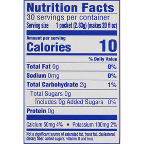 Crystal Light Raspberry Lemonade box packaging showing bulk, convenient single-serve packets