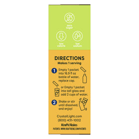 Crystal Light ready-to-use mix enhances hydration anywhere.