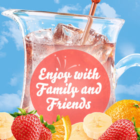 Serve in a pitcher to share with family and friends