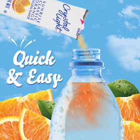 Crystal Light Sunrise Orange bulk case packaging ideal for high-volume use.
