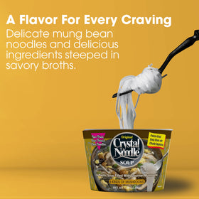 Crystal Noodle Soup paitan flavor—creamy broth experience for comforting lunch.