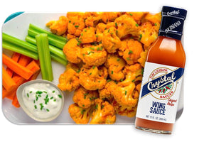 Crystal Pure Louisiana Original Wing Sauce 12 oz glass bottle