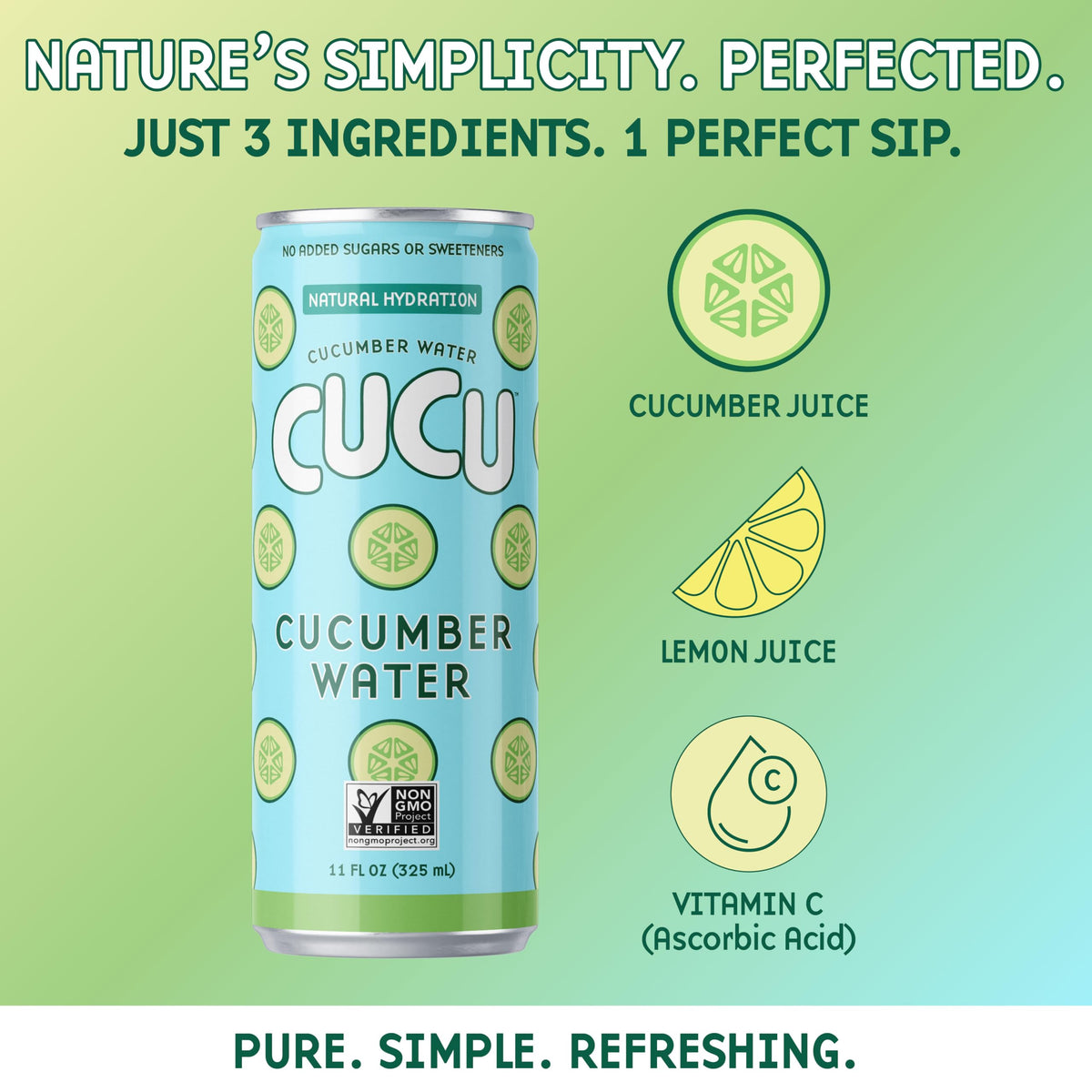 CUCU vitamin C boost can rests on a gym bag, suggesting immune support.