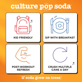 Culture Pop Wild Berries & Lime bubbles close-up — vibrant berry-lime aroma.