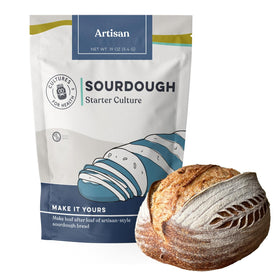 Cultures For Health Artisan Sourdough Starter Culture dried packet for quick setup and reliable rising