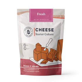 Cultures For Health Fresh Cheese Starter Pack ready for four homemade batches.