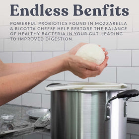 Cultures For Health Mozzarella Ricotta kit gift-ready packaging