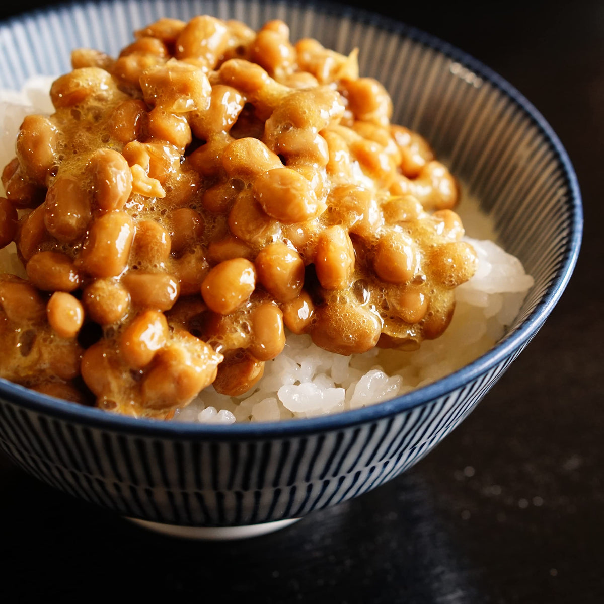 Bean options for natto include soybeans and alternatives.