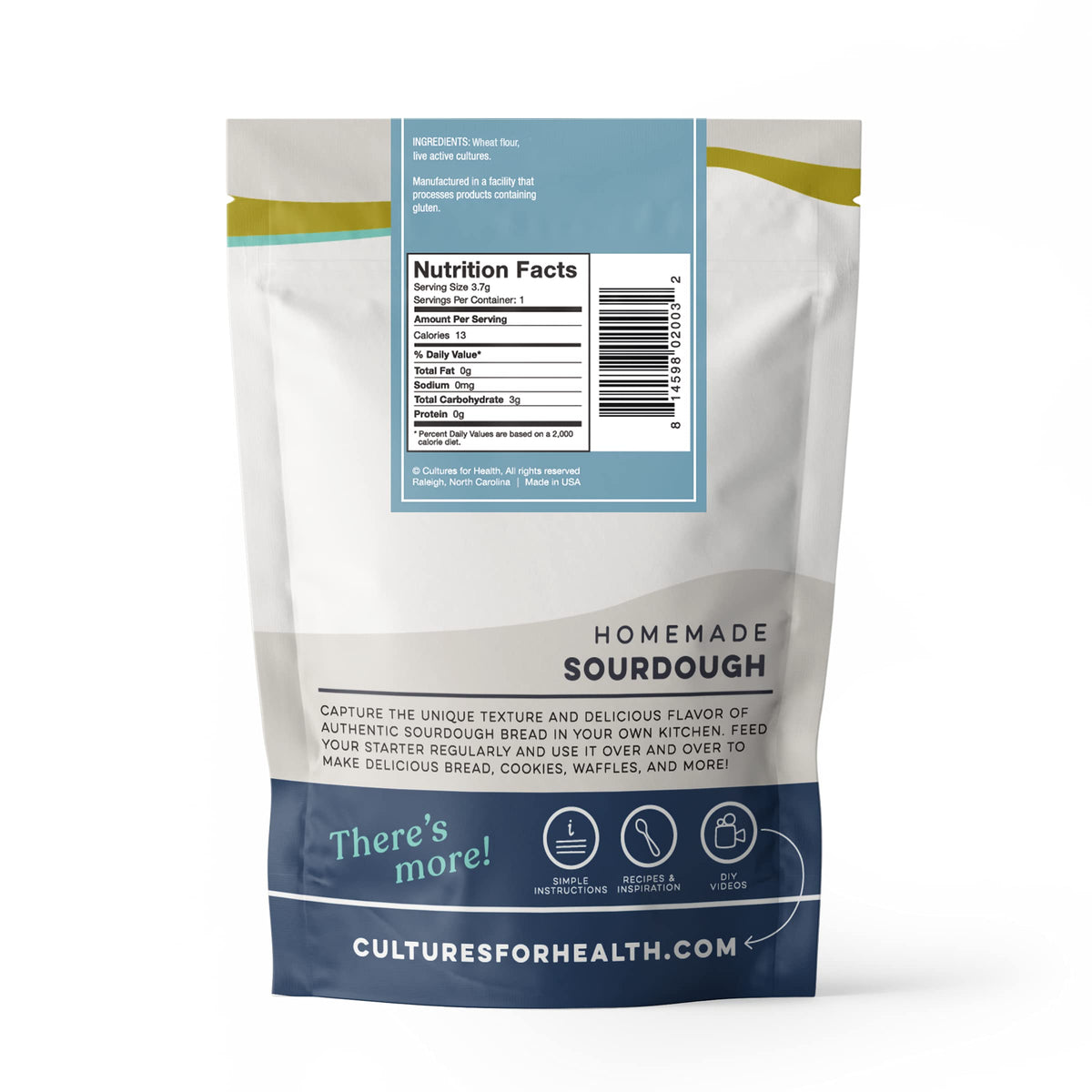 Cultures For Health sourdough starter feeding setup, showing simple steps for beginner-friendly maintenance.