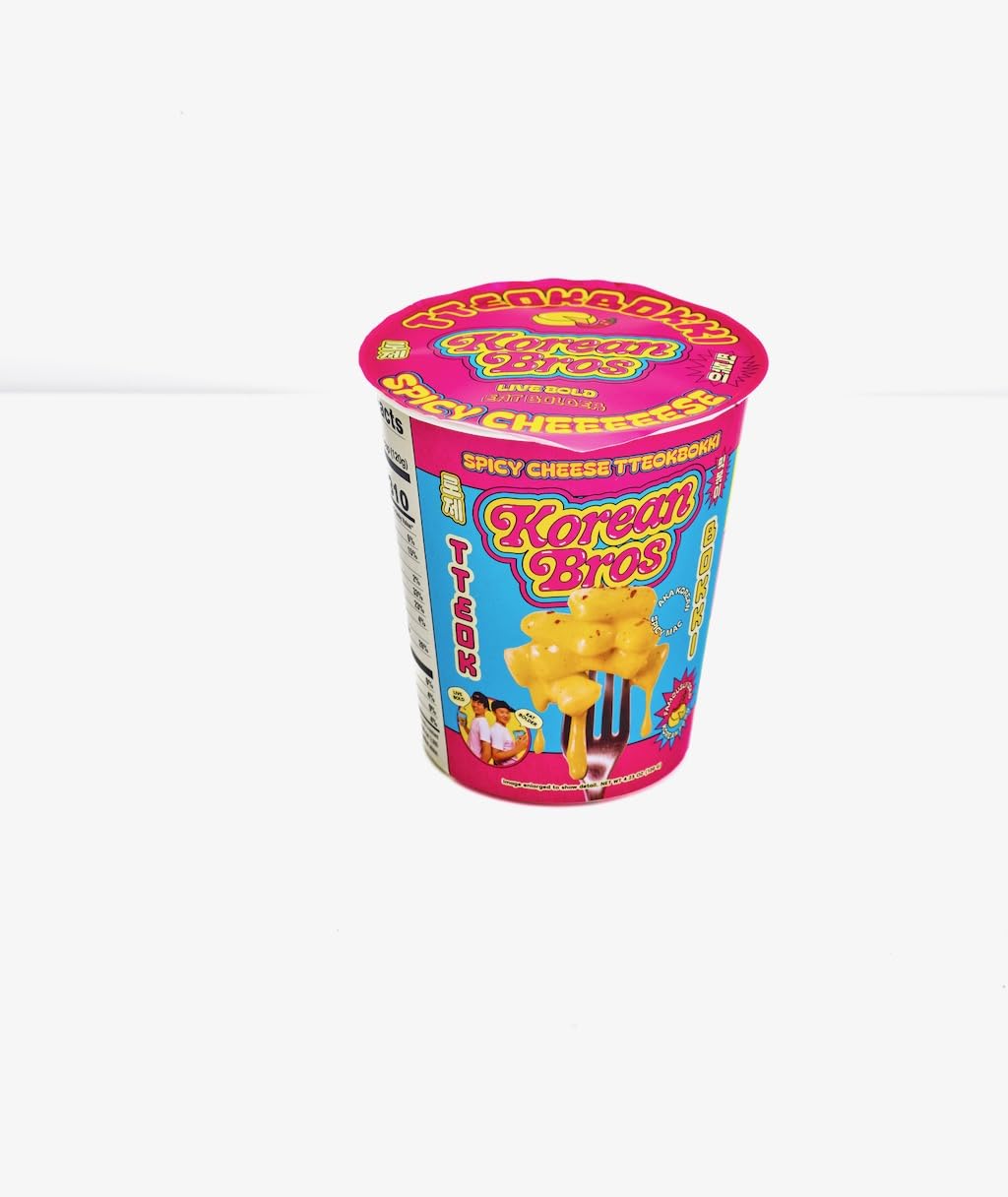Cup Bokki single-serve cups arranged on a table for a fast, convenient meal.
