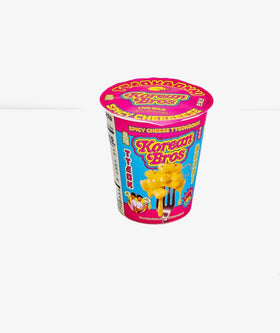 Cup Bokki single-serve cups arranged on a table for a fast, convenient meal.