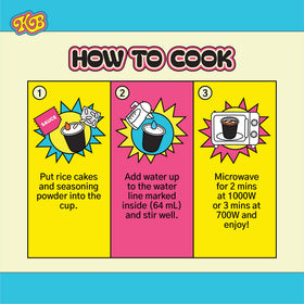 CUP BOKKI steaming bowl ready to enjoy anytime