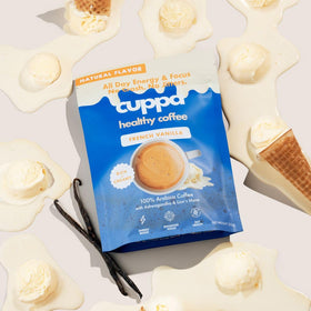 Cuppa Healthy Coffee includes MCT and prebiotic fiber for digestion-friendly energy.
