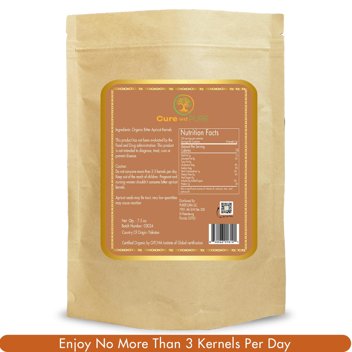 Cure wid Pure packaging lineup highlighting product range and packaging