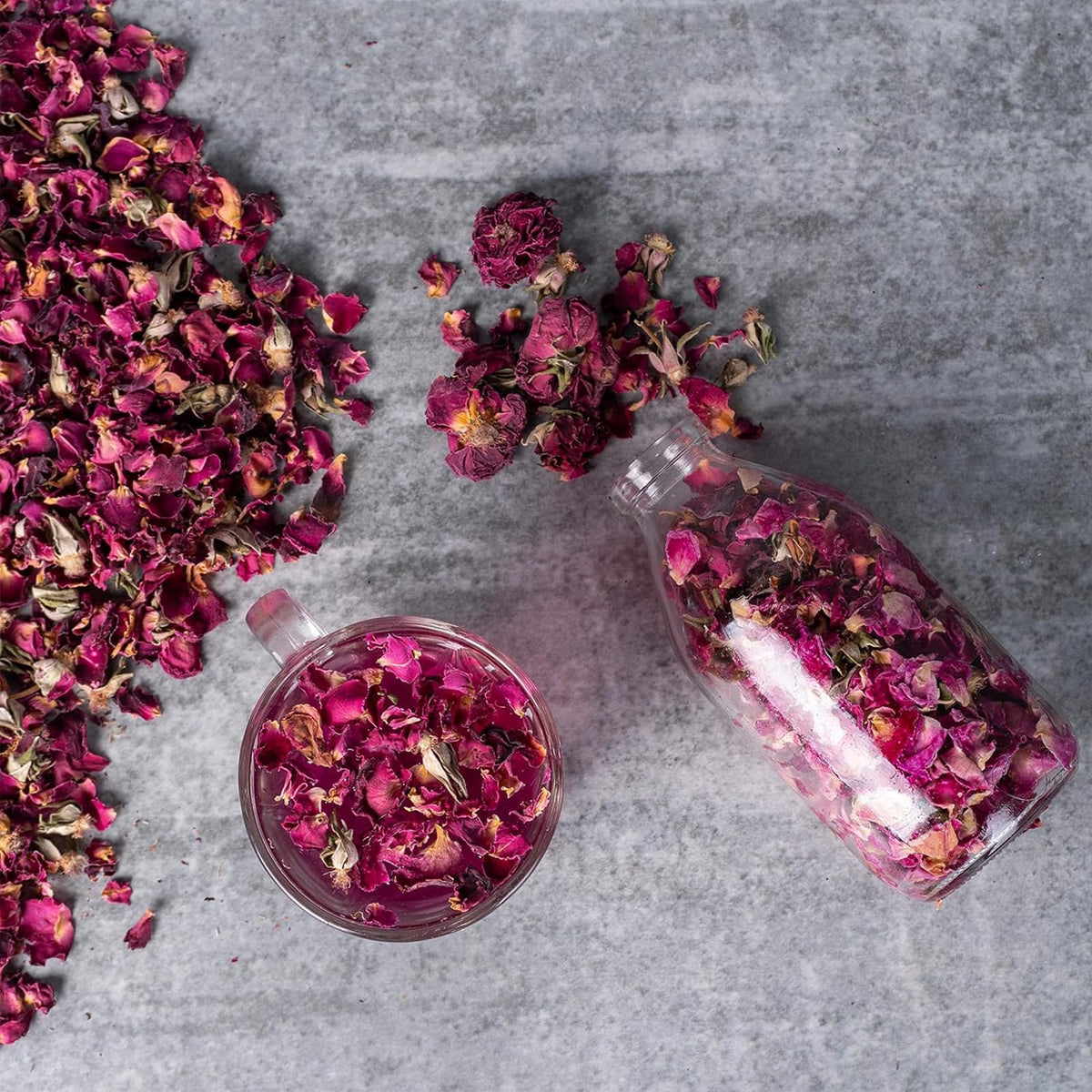Cure wid Pure rose petals for homemade rose water and bath scents