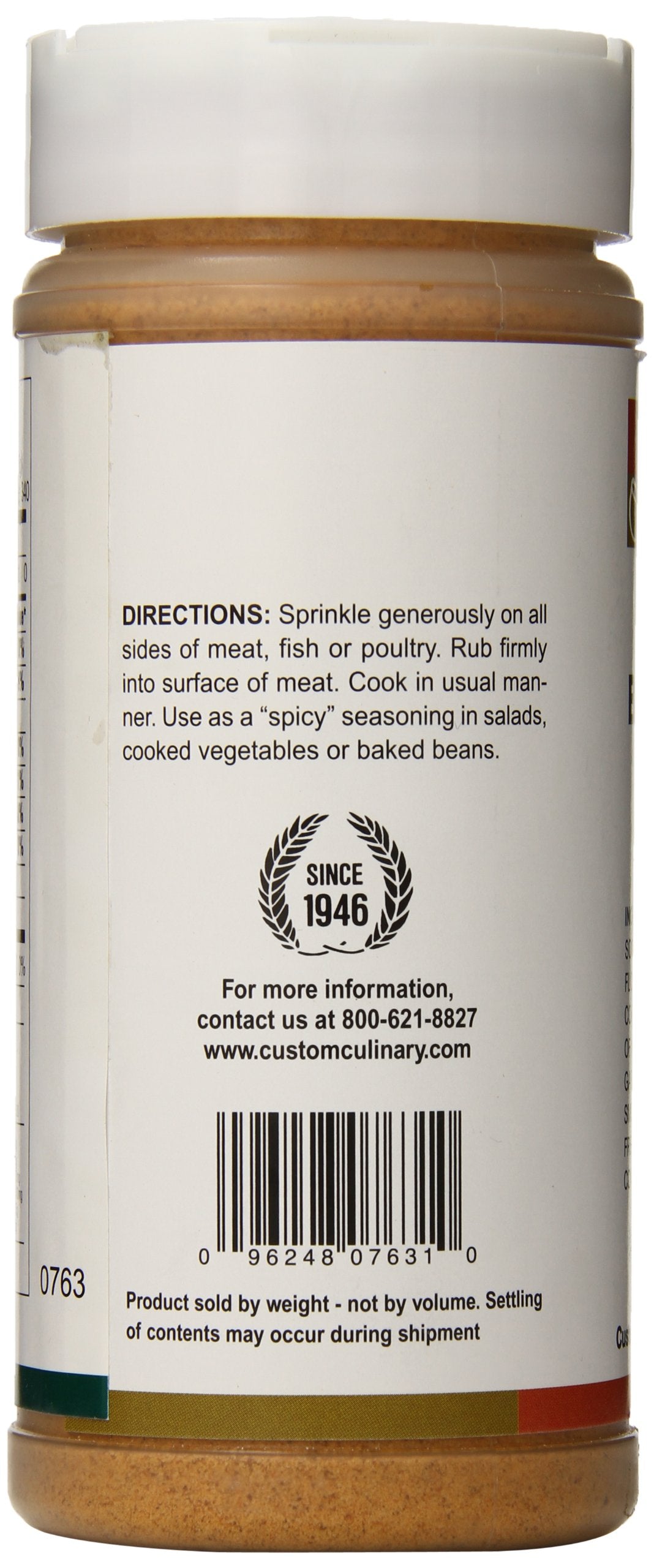 Custom Culinary Pork Barbeque Spice plated dish ready to enjoy with savory rub
