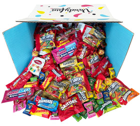 Custom Varietea Halloween bulk assorted fruit candy pack for festive sharing.