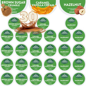 Custom Variety Pack with Caramel Vanilla Cream for a smooth morning boost with buttery notes.