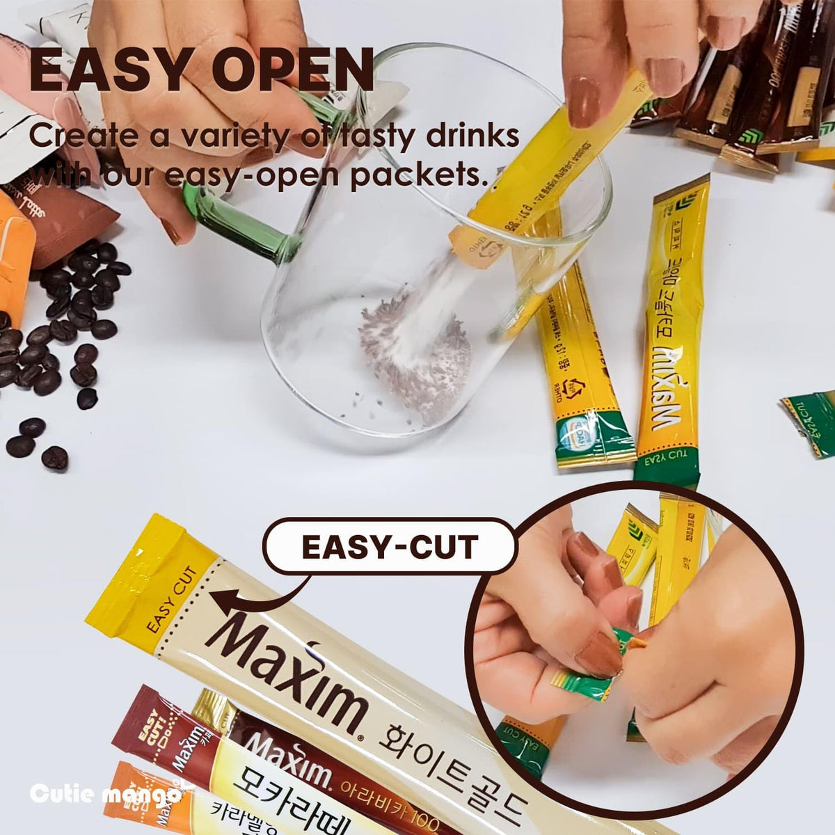 Cutie Mango Maxim Easy to Make, fast prep for busy mornings.