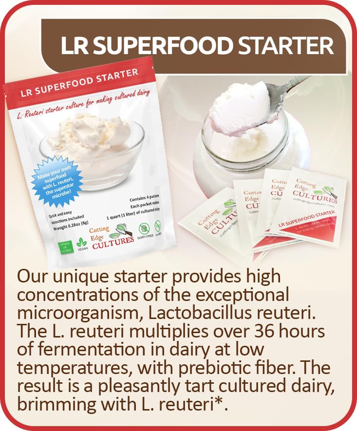 Cutting Edge Cultures LR Superfood fresh culture setup enabling slow fermentation