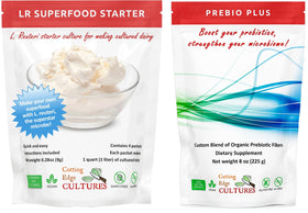 Cutting Edge Cultures LR SuperFood Starter 4 Packets ready to culture probiotic dairy at home