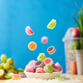 CYHJTCHS wax candies with syrup center highlighting sweet flavor