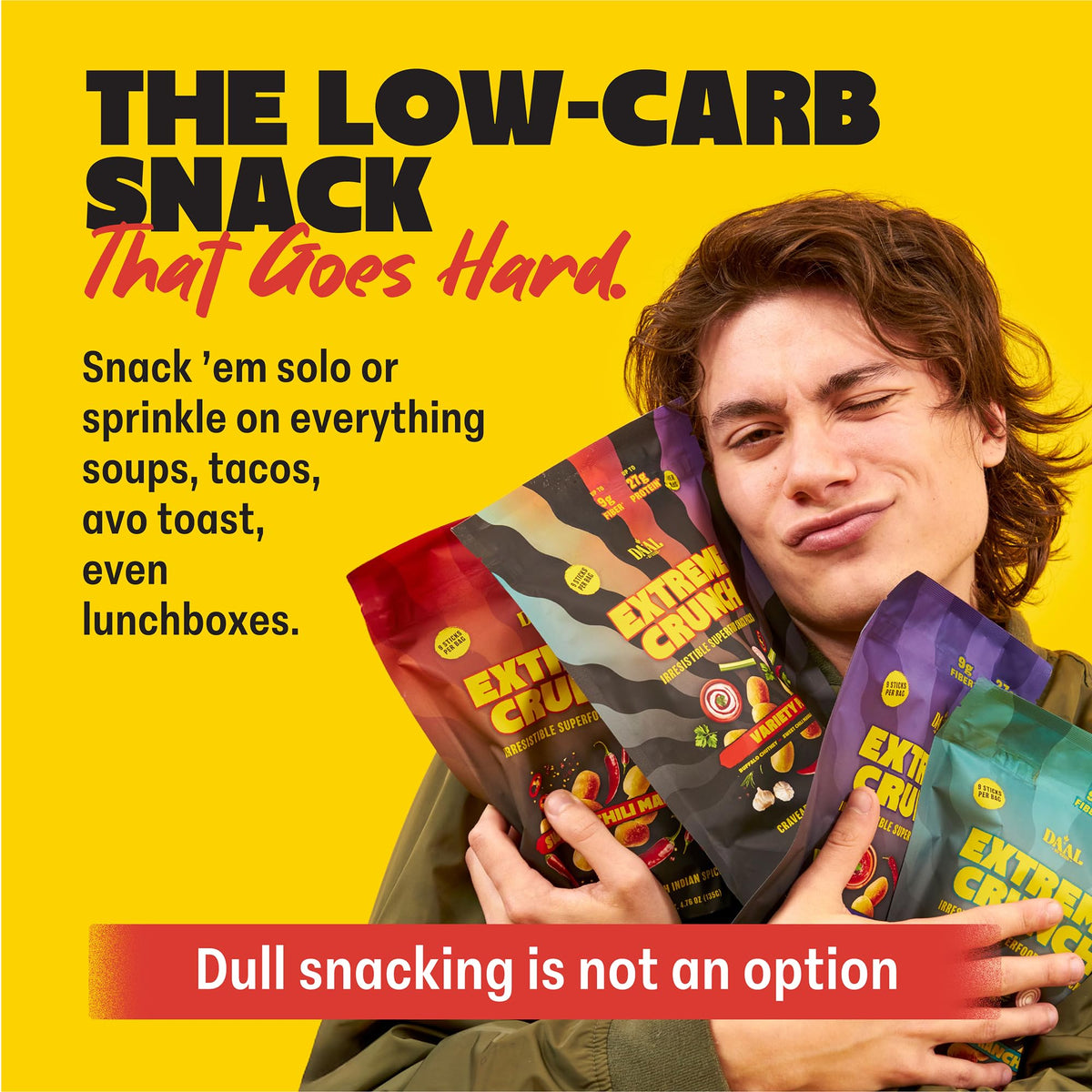 Daal By Keen desk-friendly office snacks help break-time moments.