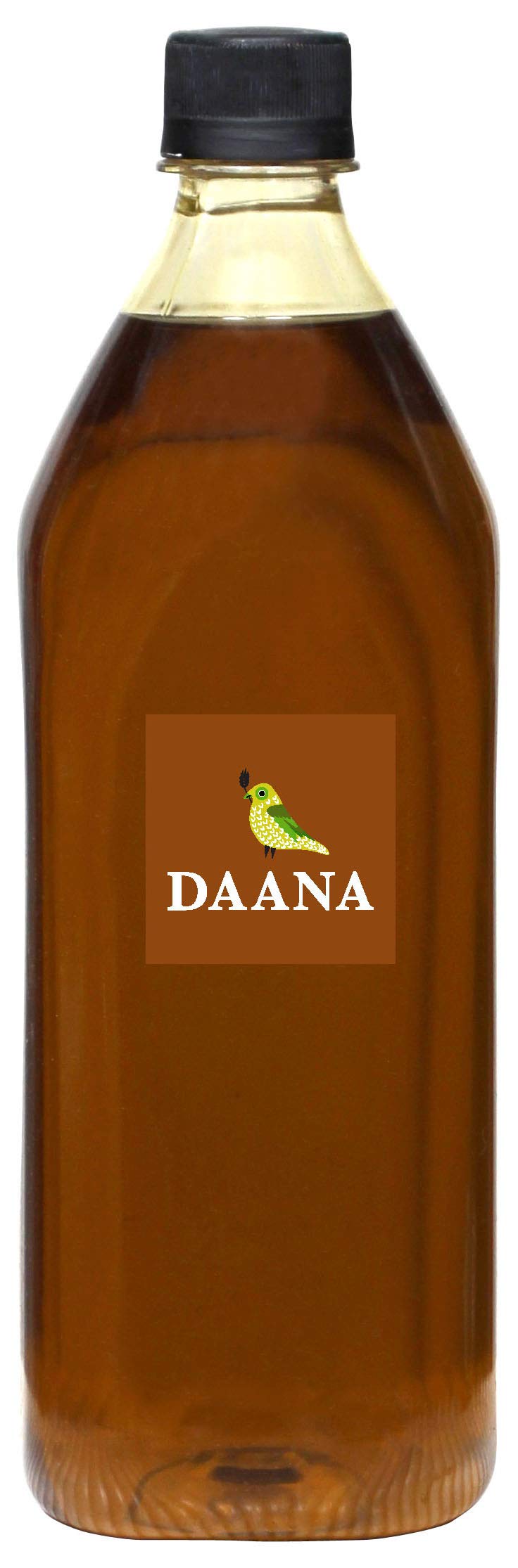 Daana mustard oil bottle pour, smooth texture for sautéing and frying.