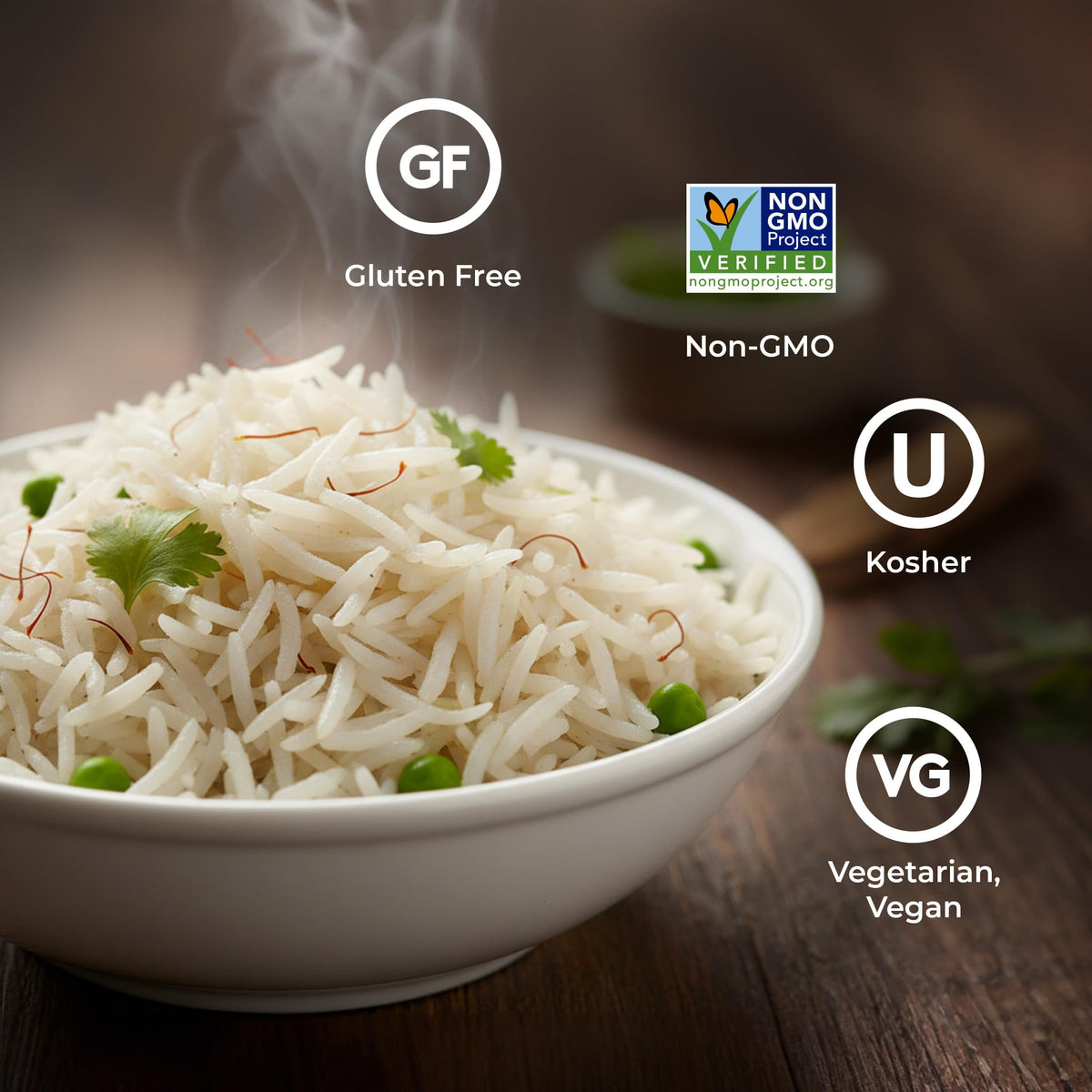 Daawat Ultima Basmati Rice pilaf and curry use shows versatile pairing
