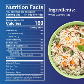 Daawat Ultima Basmati Rice stovetop cooking hints at quick preparation