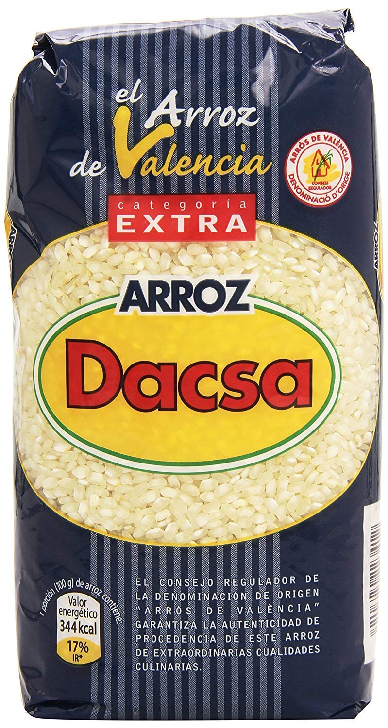 Dacsa Arroz Round Rice two-bags packaging for easy storage