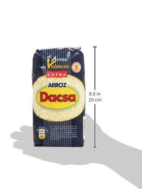Dacsa Arroz Round Rice Valencia-origin grains for home cooking