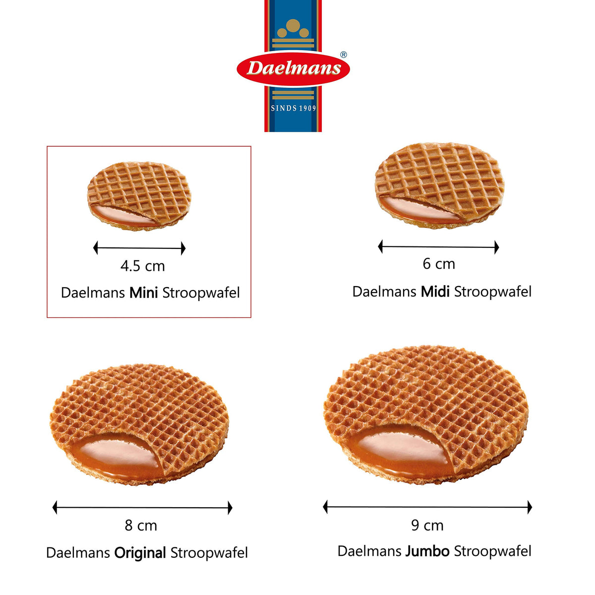 Daelmans Dutch origin since 1904, heritage in every bite