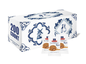 Daelmans Stroopwafels mini soft toasted caramel, ideal desk snack for quick indulgence