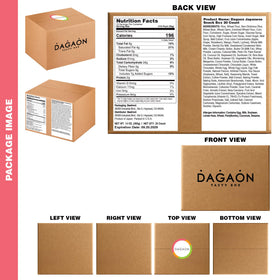 Dagaon assorted Japanese snacks display variety for snack lovers.