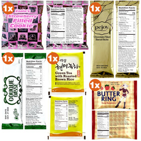 Dagaon chips and crackers provide crunchy textures ideal for sharing.