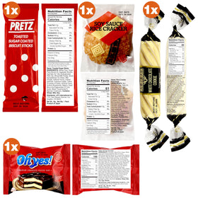 Dagaon chips and crackers collection highlights crispy, savory bites.