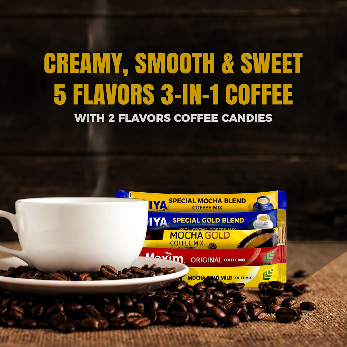 Dagaon freshness-sealed packets preserve aroma for anytime coffee moments