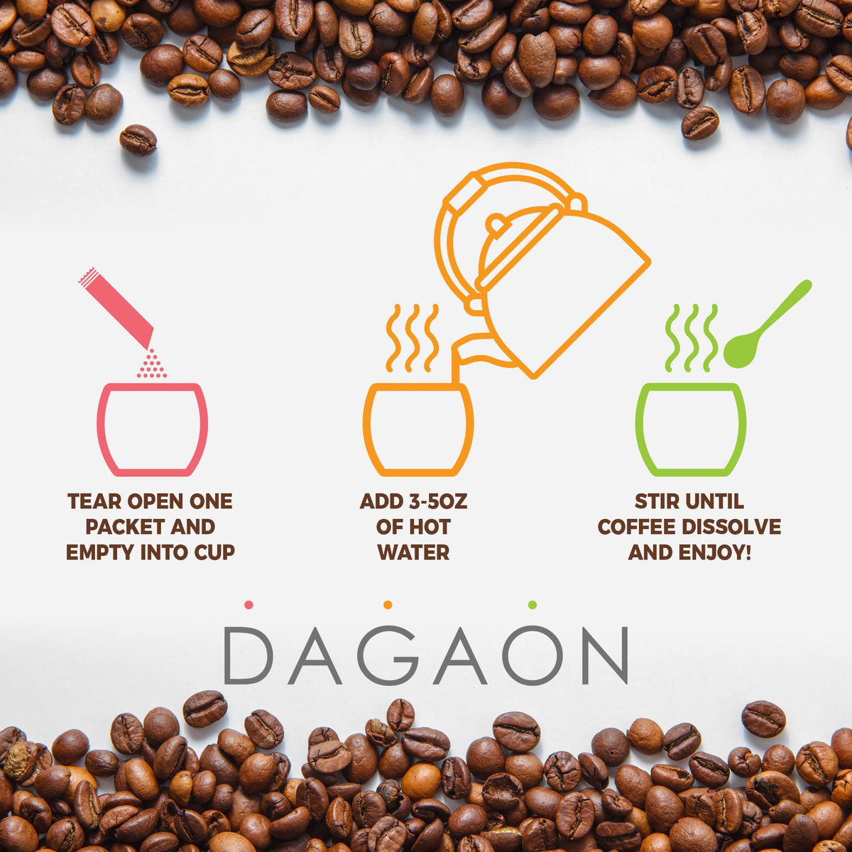 Dagaon Korean coffee candy mix adds playful flavor variety for study sessions