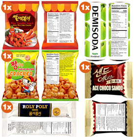 DAGAON pies candies drinks pack highlights sweet and savory options.
