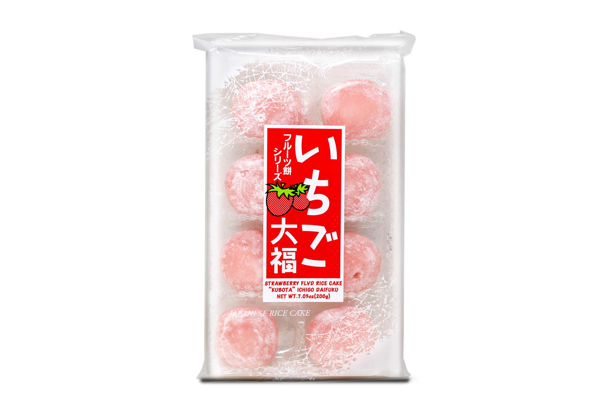 Daifuku green tea mochi outer; delicate aroma and smooth bite.