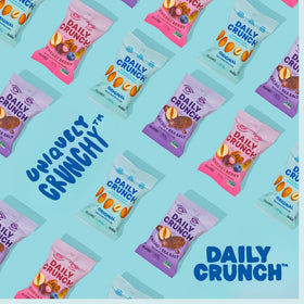 Daily Crunch keto-friendly snack concept image suggesting high-protein, low-sugar option